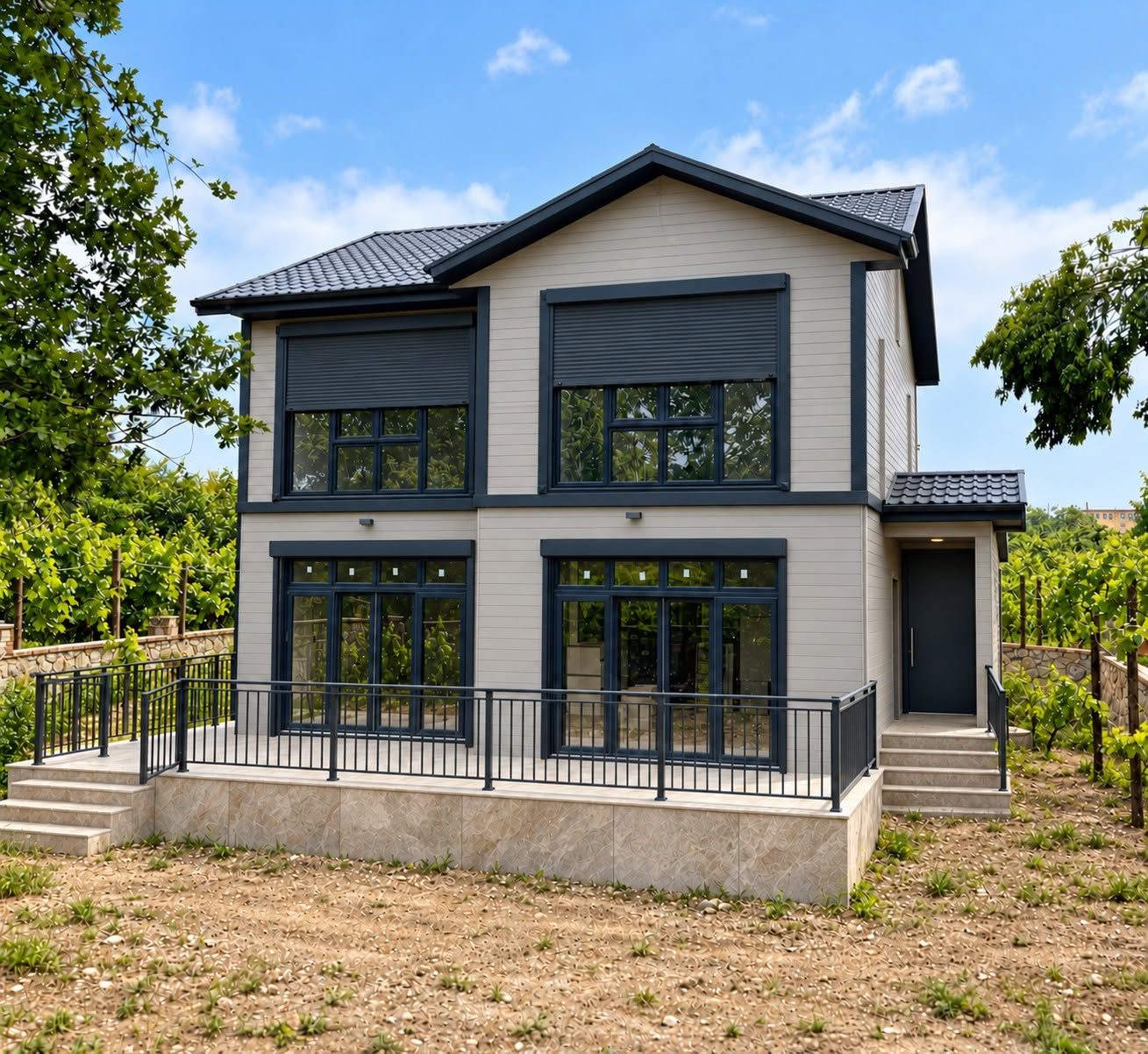 Akhisar, Manisa — 180 m² hafif çelik uygulaması