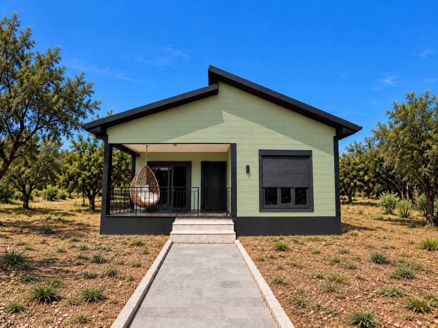 Korkuteli, Antalya — 90 m² hafif çelik uygulaması