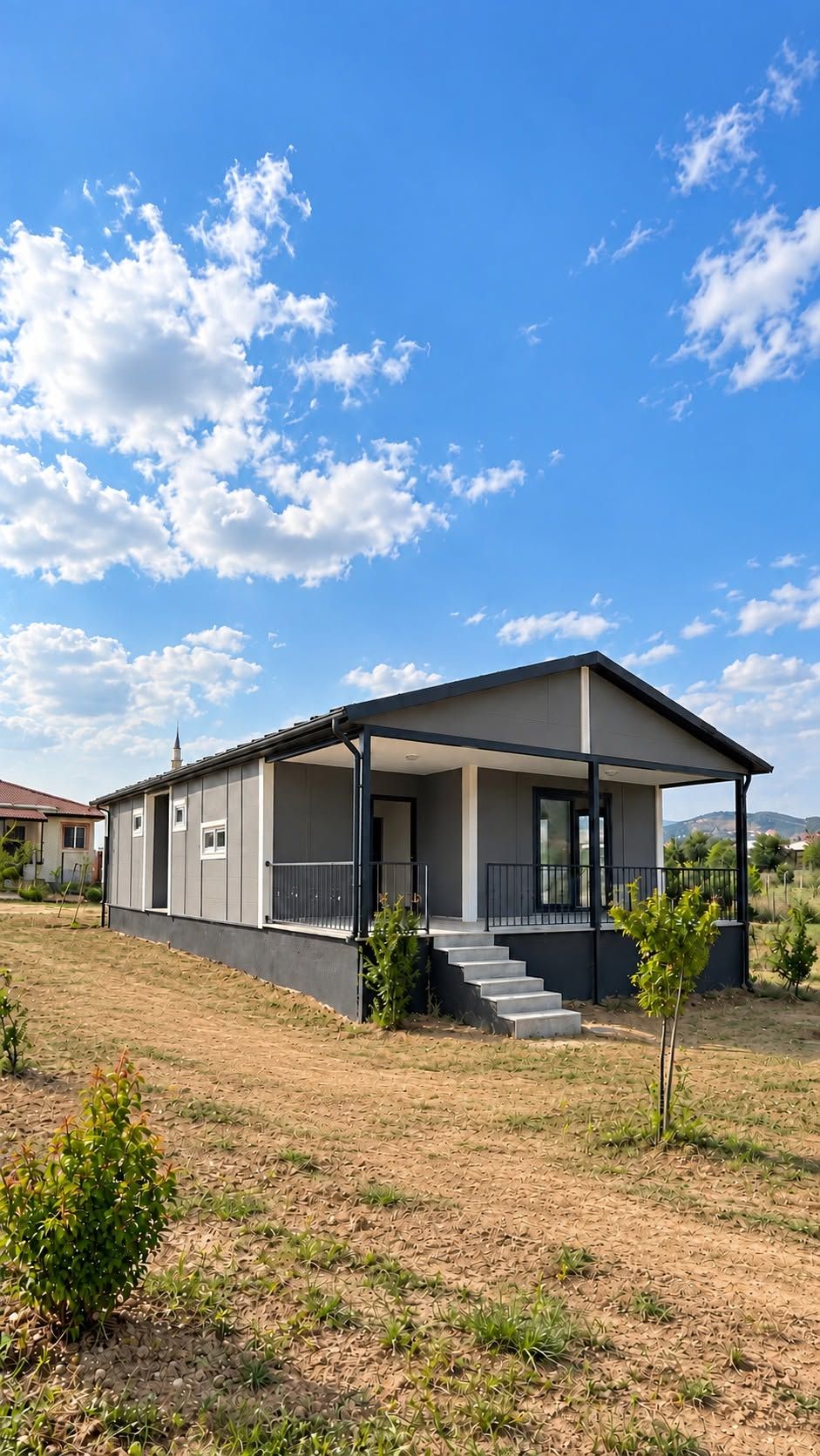 Korkuteli, Antalya — 100 m² prefabrik uygulaması