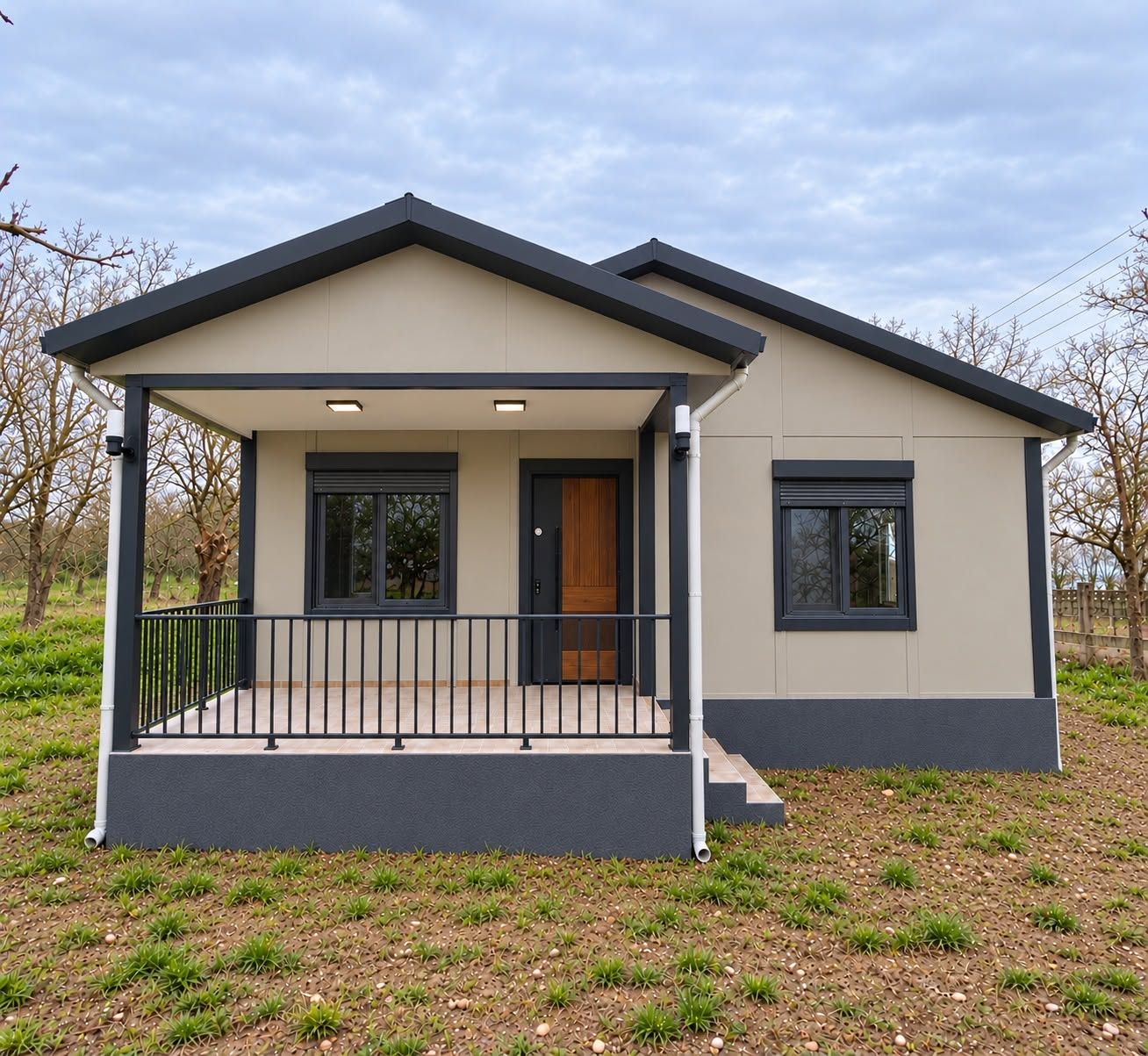 Mut, Mersin — 74 m² prefabrik uygulaması