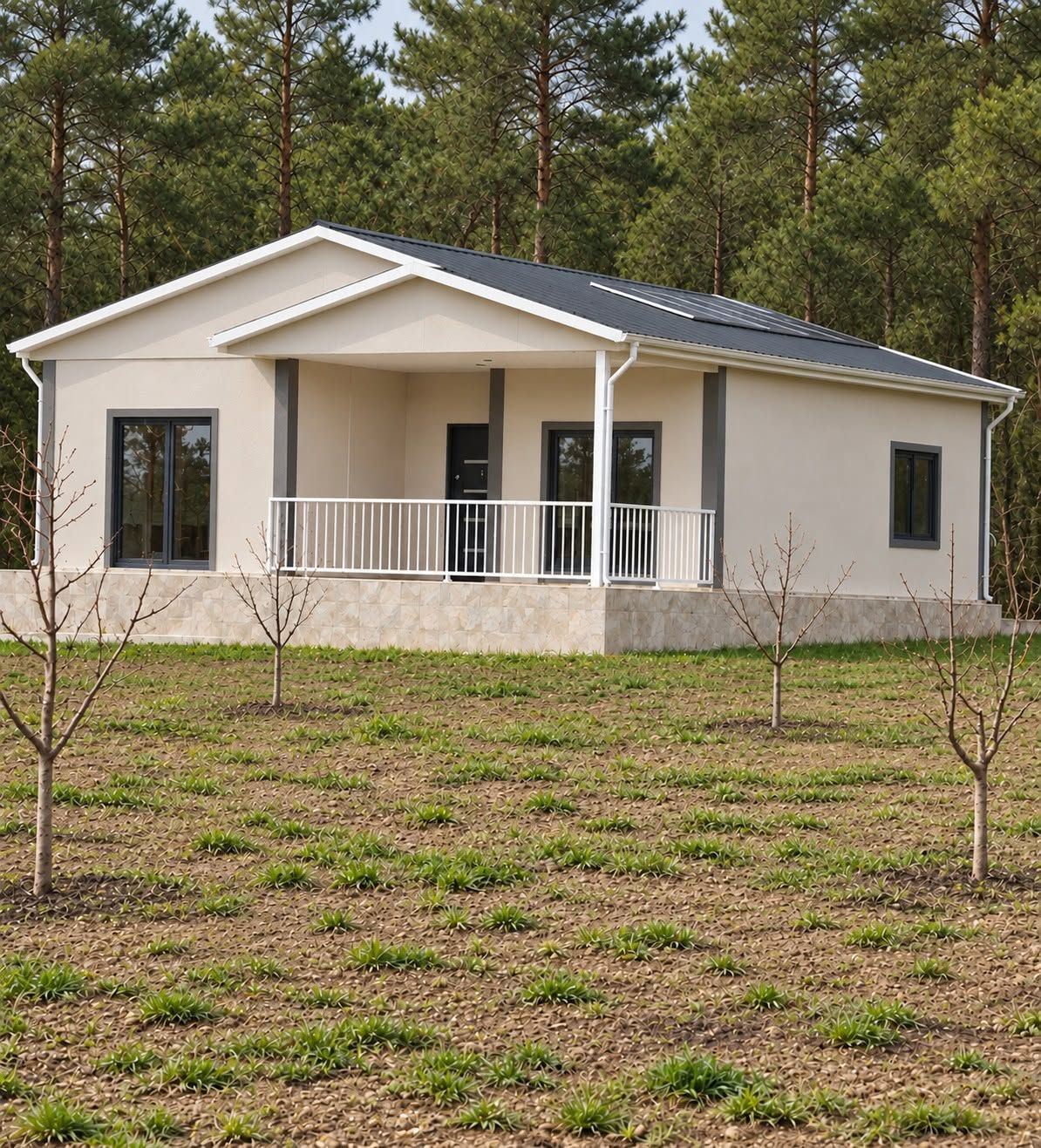 Konyaaltı, Antalya — 95 m² prefabrik uygulaması